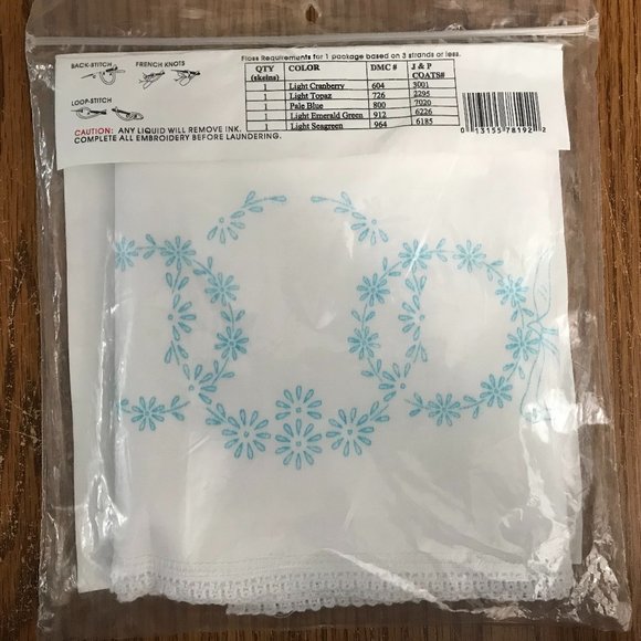 2 new needlepoint projects - pillowcase dress, pillowcase doll New in packages - Picture 5 of 11